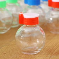 Набор стеклянных солонок Доляна &laquo;Шар&raquo;, 60 мл, 5&times;7 см, 20 предметов, цвет МИКС