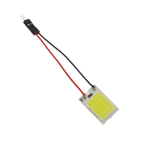 Автолампа светодиодная TORSO, 12 В, 16 SMD, два переходника, свет белый Автолампа светодиодная TORSO, 12 В, 16 SMD, два переходника, свет белый