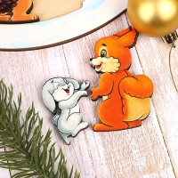 Зоопазл &laquo;Новогодняя сказка&raquo; 15 деталей