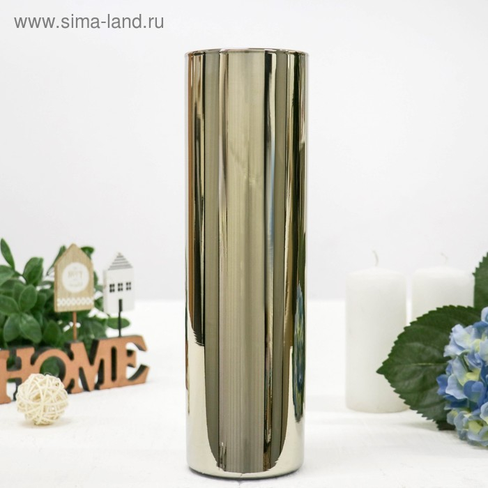 Ваза FLORA Ваза FLORA "Золото" h-26.5см, d-7.5см