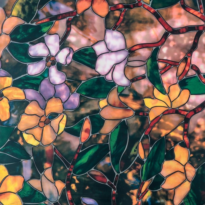 Витражная плёнка &laquo;Сакура&raquo;, 45&times;200 см