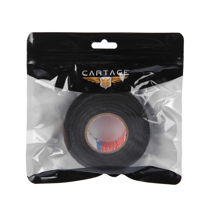 Клейкая лента Cartage, текстильная, термостойкая, 25 мм &times; 15 м
