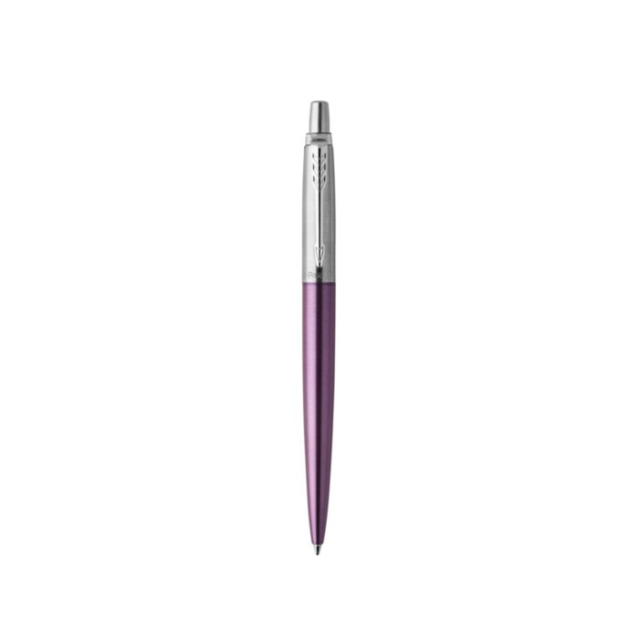 Ручка шариковая Parker Jotter Core Victoria Violet CT M, корпус фиолетовый глянцевый/ хром, синие чернила