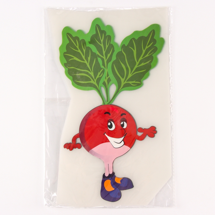 Термотрансфер &laquo;Редис&raquo;, набор 10 шт.