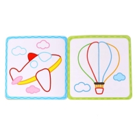 Многоразовая раскраска &laquo;Транспорт&raquo;, 12 стр.