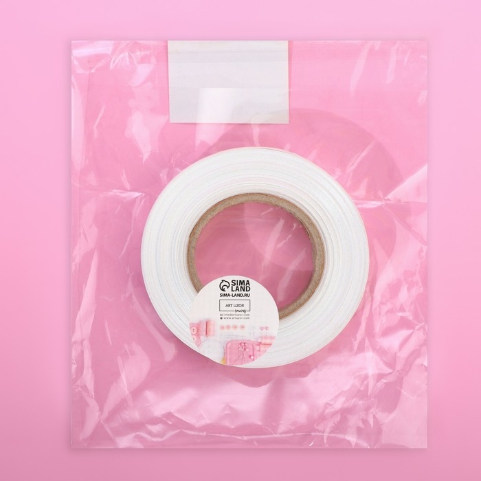 Размерник сатиновый, &laquo;XS&raquo;, 1000 шт, 12 мм, 30 м, цвет белый