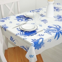 Скатерть без основы одноразовая &laquo;Русские узоры&raquo;, 110&times;220 см, МИКС
