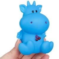 Игрушки для собак. Резиновая фигурка с пищалкой &laquo;Коровка&raquo;, 8,5 см