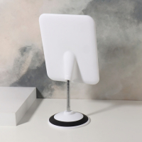 Зеркало на гибкой ножке, зеркальная поверхность 14,5 &times; 19,5 см, цвет МИКС