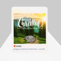 Брошь "Ёжик" счастье, цвет серебра Брошь "Ёжик" счастье, цвет серебра