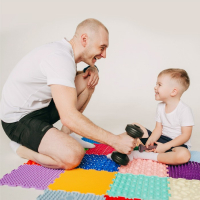 Модульный массажный коврик ОРТОДОН, набор &laquo;Богатырь&raquo;