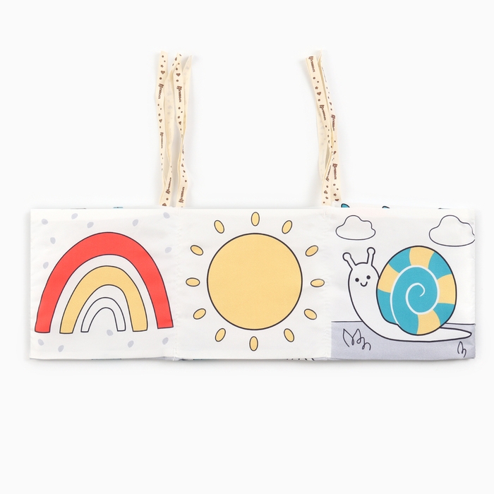 Бортик на кроватку &laquo;Baby time&raquo; 14х70 см, Крошка Я