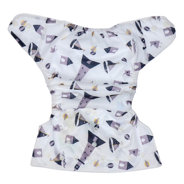 Трусики-подгузник, многоразовый &laquo;Кораблик&raquo;, Крошка Я