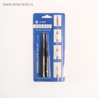 Набор перьев, 4 штуки, с двумя держателями Набор перьев, 4 штуки, с двумя держателями