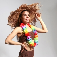 Гавайское ожерелье «Радуга цветов» Гавайское ожерелье «Радуга цветов»