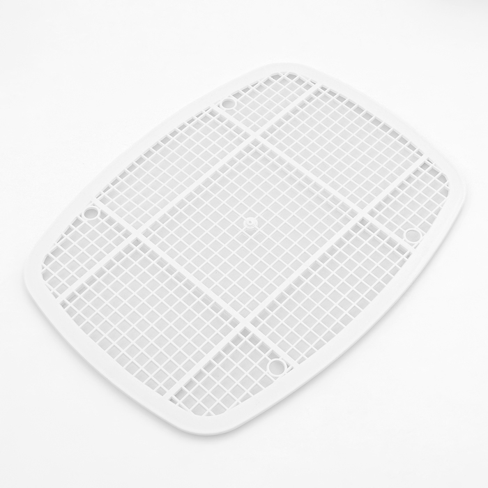 Туалет &laquo;Айша&raquo; S с высоким бортом и сеткой,  45 х 35 х 18,5 см, оранжевый