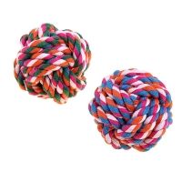 Мячик из каната, 6 см, микс цветов Мячик из каната, 6 см, микс цветов