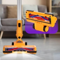 Пылесос Kitfort КТ-5251, вертикальный, 120 Вт, 0.8 л, оранжевый Пылесос Kitfort КТ-5251, вертикальный, 120 Вт, 0.8 л, оранжевый