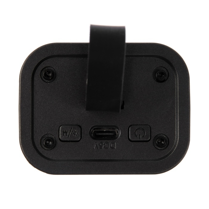 Портативная колонка K08, 5 Вт, прозрачная, подвес, 500 мАч, подсветка, чёрная Портативная колонка K08, 5 Вт, прозрачная, подвес, 500 мАч, подсветка, чёрная