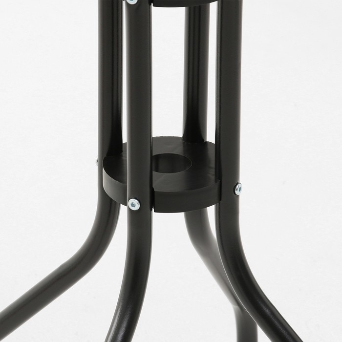 Набор садовой мебели: стол, 2 стула, серый Набор садовой мебели: стол, 2 стула, серый