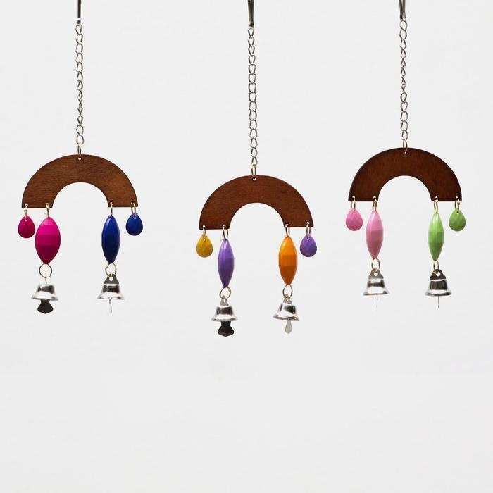 Игрушка для птиц Игрушка для птиц "Подкова", микс