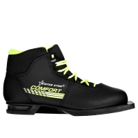 Ботинки лыжные Winter Star comfort, NN75, р. 39, цвет чёрный/неон