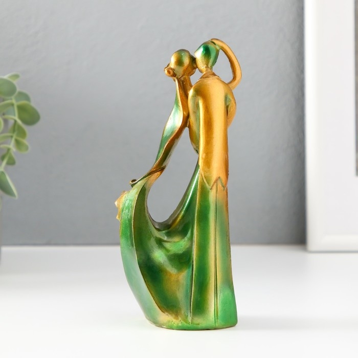 Сувенир полистоун Сувенир полистоун "Молодожёны. Поцелуй в танце" 16,5 см