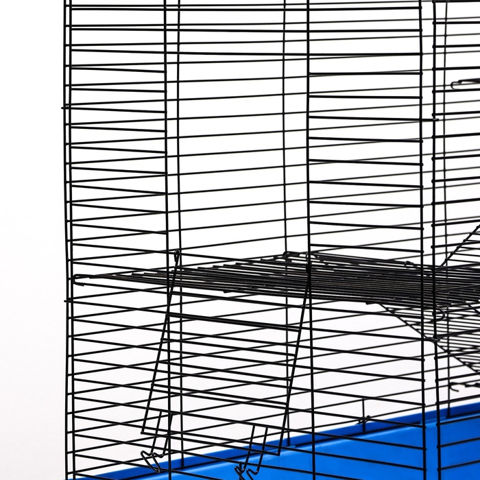 Клетка для грызунов Роджер 3, трехъярусная, 79 х 44 х 65 см, микс