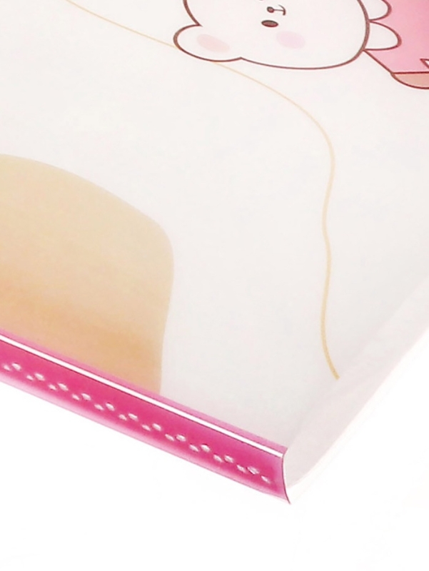 Папка формат А4 с 30 прозрачными файлами МИКС Зверята