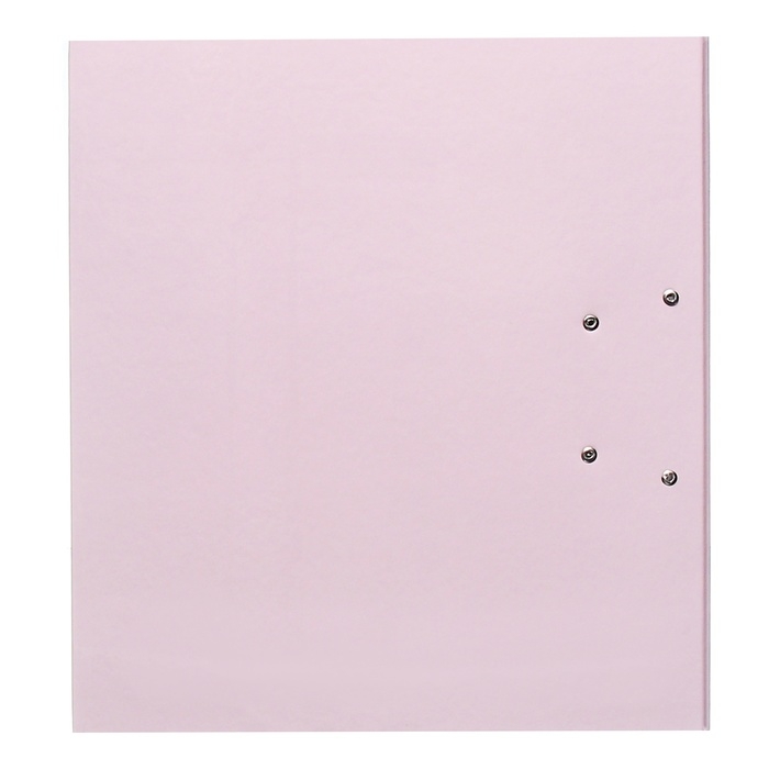 Пaпкa-регистратор А4 75мм Calligrata ламинированная, бледно розовый