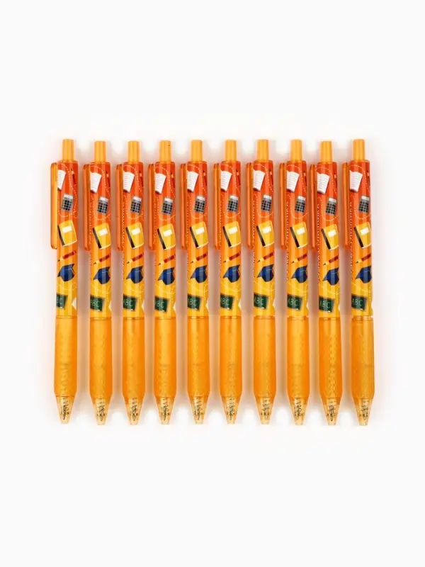 Ручка шариковая с резиновым держателем 0,5мм "Ручка отличника", синяя паста 0.5 мм