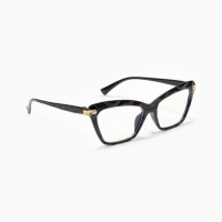 Очки женские имиджевые, прозрачные,14 см &times; 13.8 см, дужка 13.7 см, линза 3.7&times;5.2 см