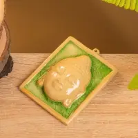 Подставка под благовония &laquo;Будда&raquo;, 11&times;9&times;3 см, керамика, зелёно-коричневая