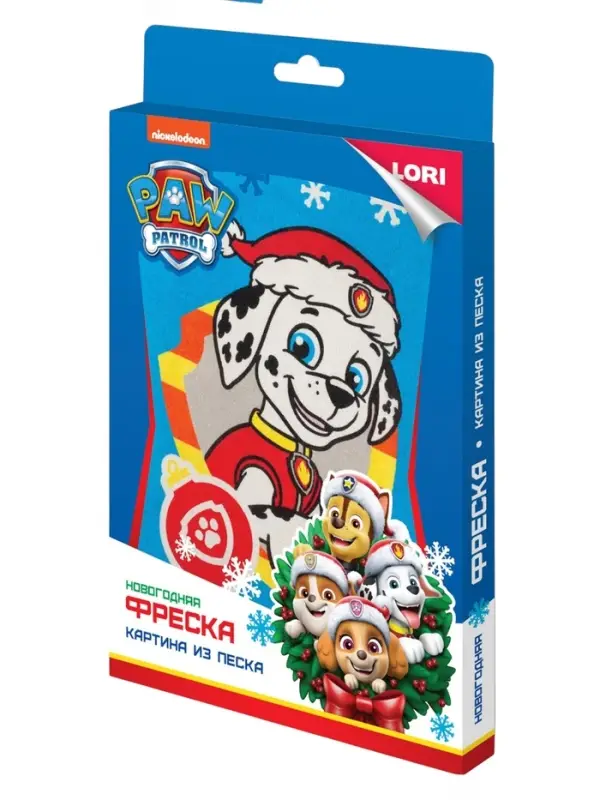 Фреска Щенячий патруль новогодняя "Праздничный Маршалл" Кпс-013