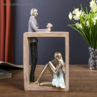 Сувенир полистоун "Признание в любви" 26х14х9 см Сувенир полистоун "Признание в любви" 26х14х9 см