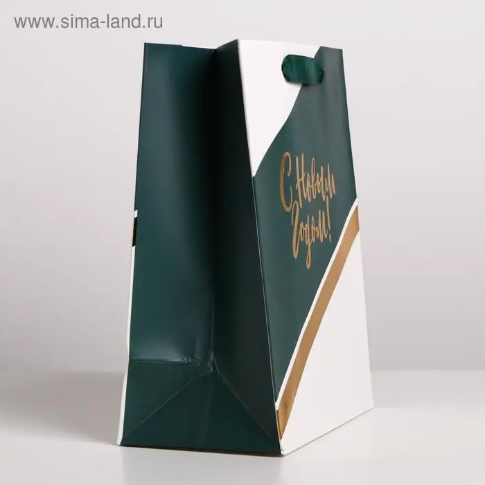 Пакет подарочный новогодний ламинированный &laquo;Чудес в Новом году&raquo;, MS 18 х 23 х 10 см