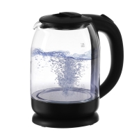 Чайник электрический Luazon LSK-1801, стекло, 1,8 л, 1500-1800 Вт, подсветка, черный Чайник электрический Luazon LSK-1801, стекло, 1,8 л, 1500-1800 Вт, подсветка, черный