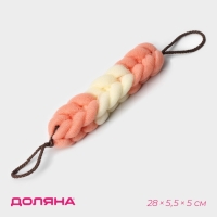Мочалка для тела Доляна &laquo;Колосок&raquo;, 90 гр