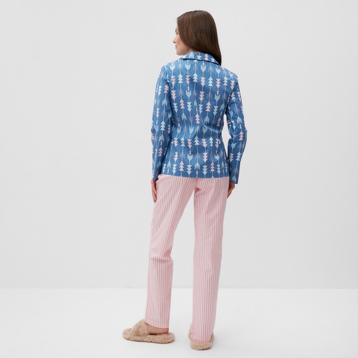 Пижама женская (рубашка и брюки) KAFTAN "Стрелы" р. 48-50