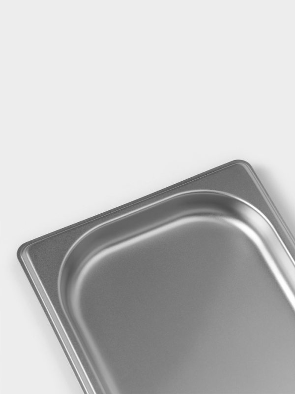 Гастроемкость 1/3x20 мм, 325x176x20 мм, толщина 0,8 мм