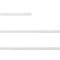 Круглый шнур Lasso L, белый, 110 см