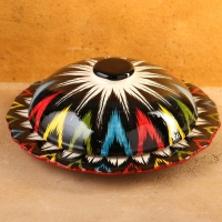 Блинница Риштанская Керамика Атлас, 24 см, Блинница Риштанская Керамика Атлас, 24 см,