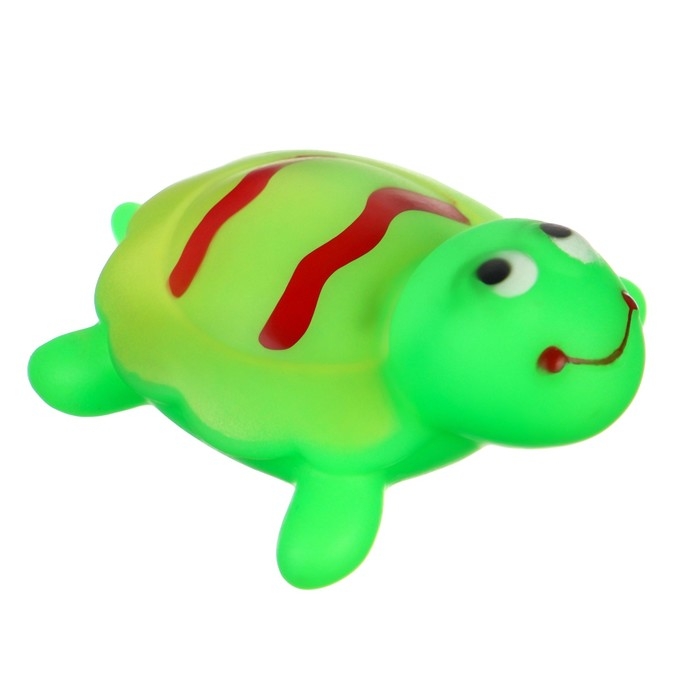 Набор резиновых игрушек для ванны &laquo;Весёлые друзья&raquo;, с пищалкой, 6 шт, Крошка Я