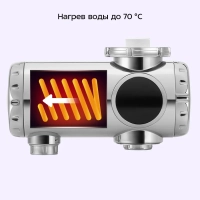 Водонагреватель проточный КТ-6529 - 3300 Вт