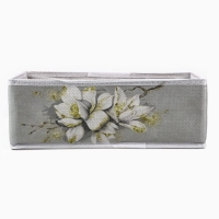 Органайзер для хранения, кофр для белья 8 ячеек"Цветы", 28 х 16 х 10 см