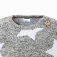 Комбинезон вязаный Крошка Я "Звезды" рост 80-86 см