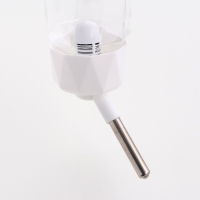 Поилка для животных, 500 мл, крепление-пружинка, белая Поилка для животных, 500 мл, крепление-пружинка, белая