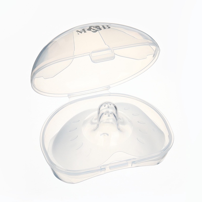 Набор накладок на грудь для кормления, 2 шт., размер S, в контейнере, Mum&Baby Набор накладок на грудь для кормления, 2 шт., размер S, в контейнере, Mum&Baby