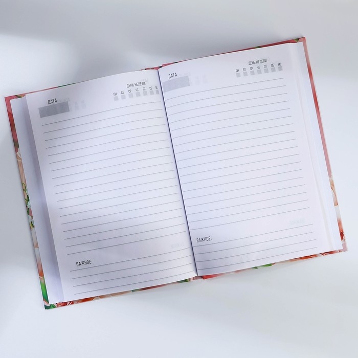 Подарочный набор ежедневник А5, 80 л. и термостакан 350 мл &laquo;С 8 марта&raquo;