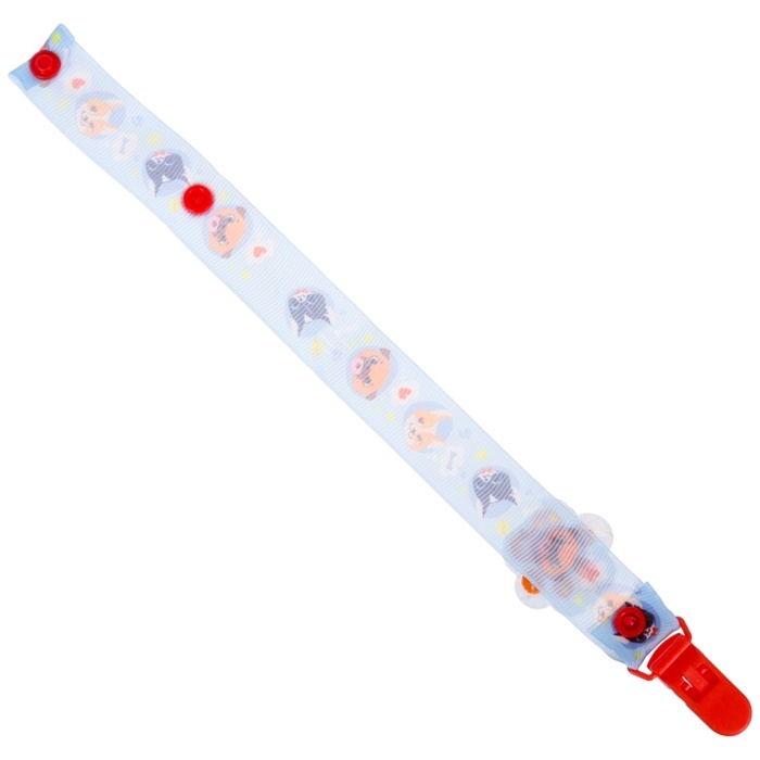 Держатель для соски - пустышки &laquo;ТРЕНД. Пёсики&raquo;, на ленте